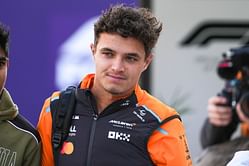 Lando Norris makes his feelings known after securing pole position for the F1 Qatar GP sprint