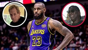 "Michael Jordan must be chuckling at LeBron's babyish exit" - Skip Bayless rips LeBron James for quitting social media after sharing "hate" rant