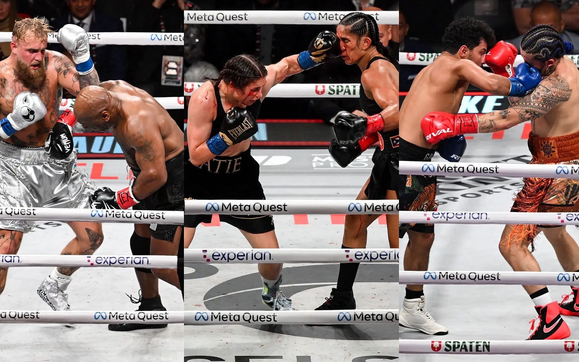 Jake Paul, Katie Taylor and Neeraj Goyat clinched victories in their respective bout at AT&amp;T Stadium, Texas on Friday night.