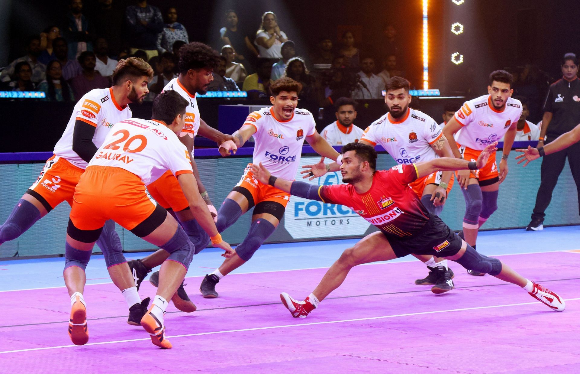 पुनेरी पलटन vs यू मुंबा (Photo Credit- @PuneriPaltan)