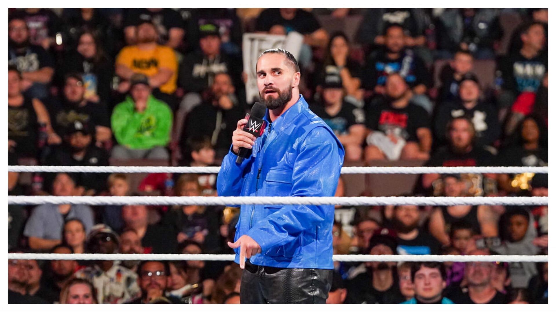 Seth Rollins on Monday Night RAW (Photo credit: WWE.com)