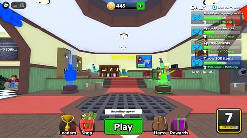 New lobby with update 3 (Image via Roblox)