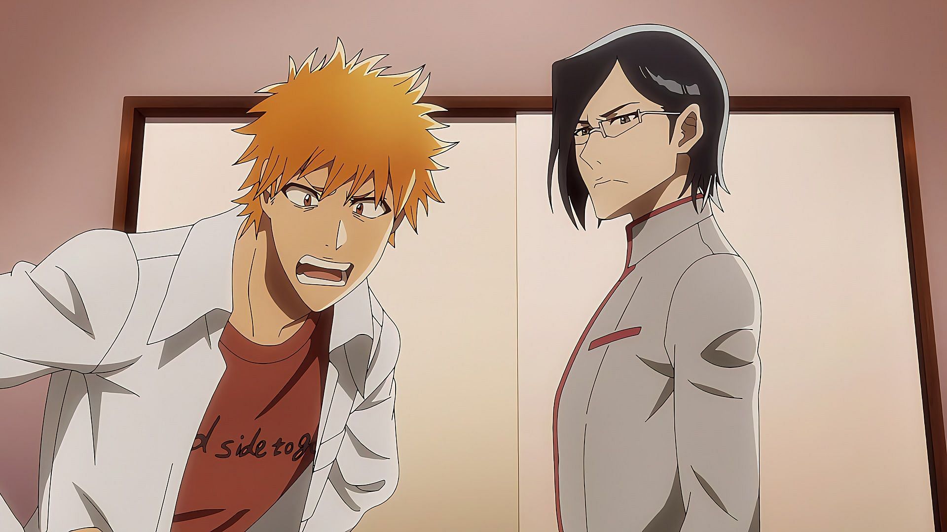 Ichigo Kurosaki and Uryu Ishida in Bleach TYBW (Image via Studio Pierrot)