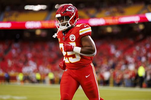 Clyde Edwards-Helaire at Denver Broncos vs. Kansas City Chiefs - Source: Getty