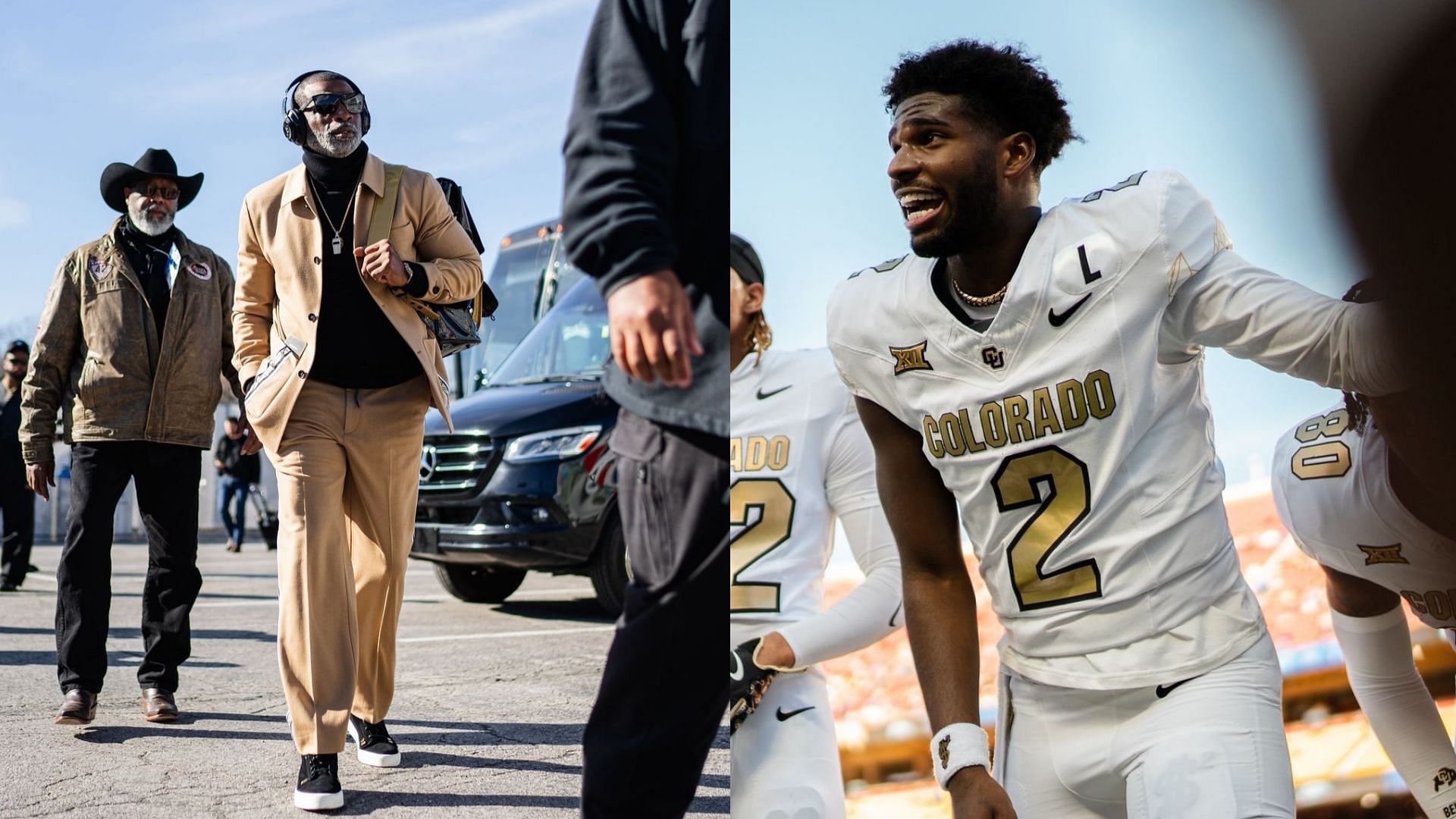 Deion and Shedeur Sanders (Colorado