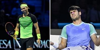 6 instances when a player won 2+ Grand Slams in a year but were eliminated in ATP Finals group stage ft. Rafael Nadal, Carlos Alcaraz