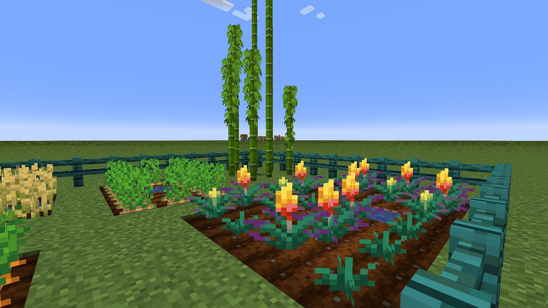 Crops can provide an endless source of items (Image via Mojang Studios)