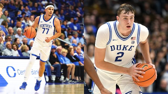 Kentucky guard Kerr Kriisa sarcastically crowns Cooper Flagg as NBA's No. 1  pick ahead of Duke matchup