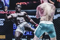 WATCH: An enranged 'Reug Reug' unleashes his power in TKO win over Batradz Gazzaev in Singapore