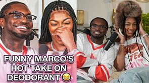 "I don't believe in showers" - Funny Marco hilariously stumps Angel Reese with 'clickbait' answer on Sky star's podcast