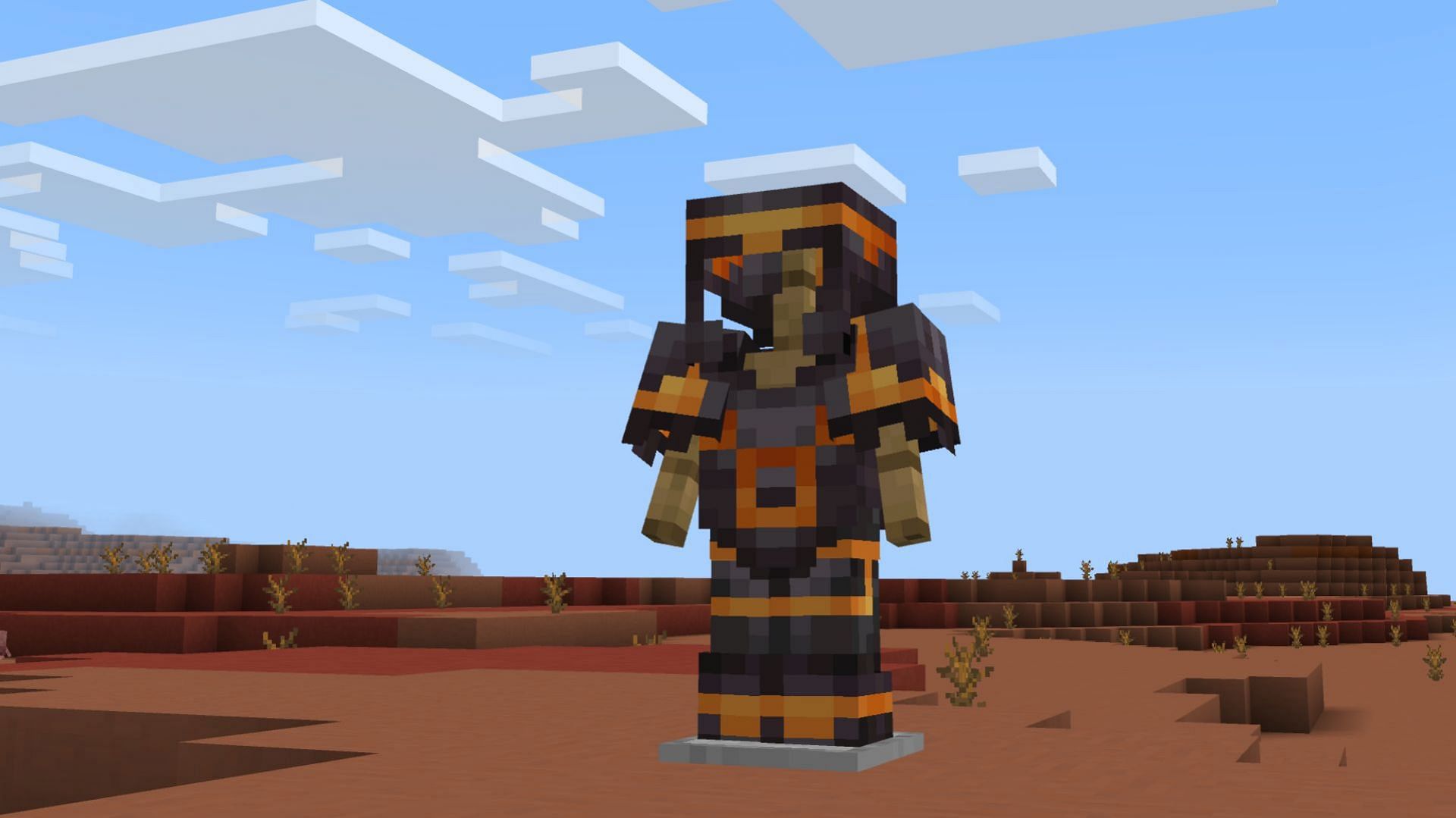 A new armor trim color is coming with resin (Image via Mojang Studios)