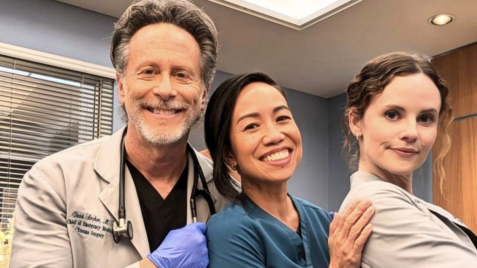 Dr. Archer, Nurse Nancy and Dr. Lenox (Image via Instagram / nbconechicago)