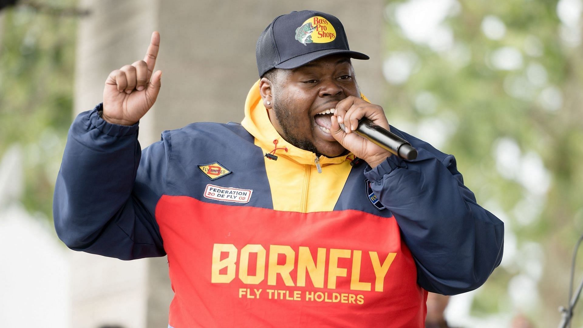 67th Annual Grammy Award nominee Melvin Crispell III performs on stage during the Praise In The Park concert at Buffalo Bayou Park on March 18, 2023 in Houston, Texas. (Photo by Marcus Ingram/Getty Images)