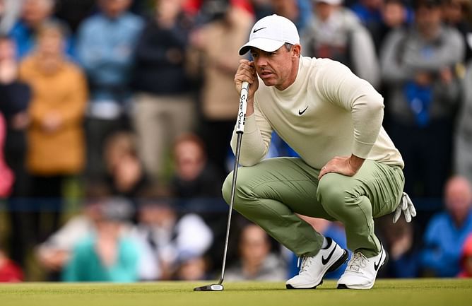 WATCH: Rory McIlroy takes impressive shot at the 2024 Abu Dhabi HSBC Championship