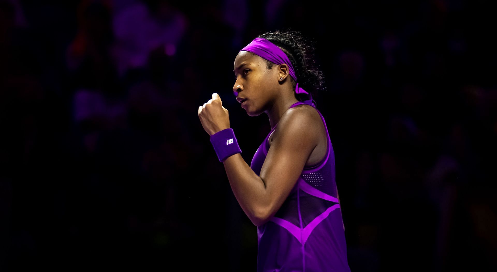 Coco Gauff at the WTA Finals 2024 - Source: Getty