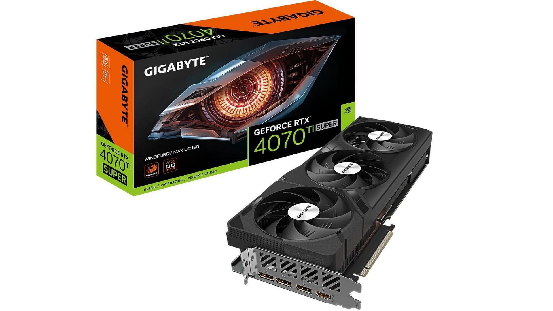 Gigabyte GeForce RTX&shy;&shy; 4070 Ti SUPER (Image via Gigabyte)