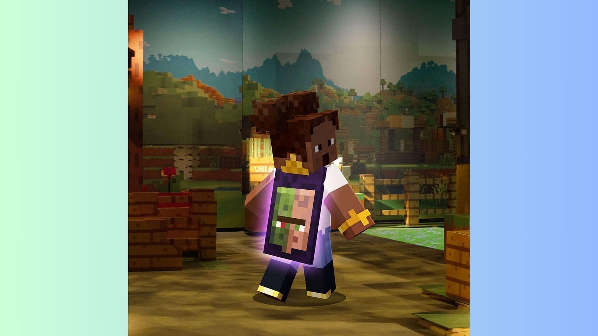 This is one of the coolest Minecraft capes to be introduced in 2024 (Image via Mojang Studios)