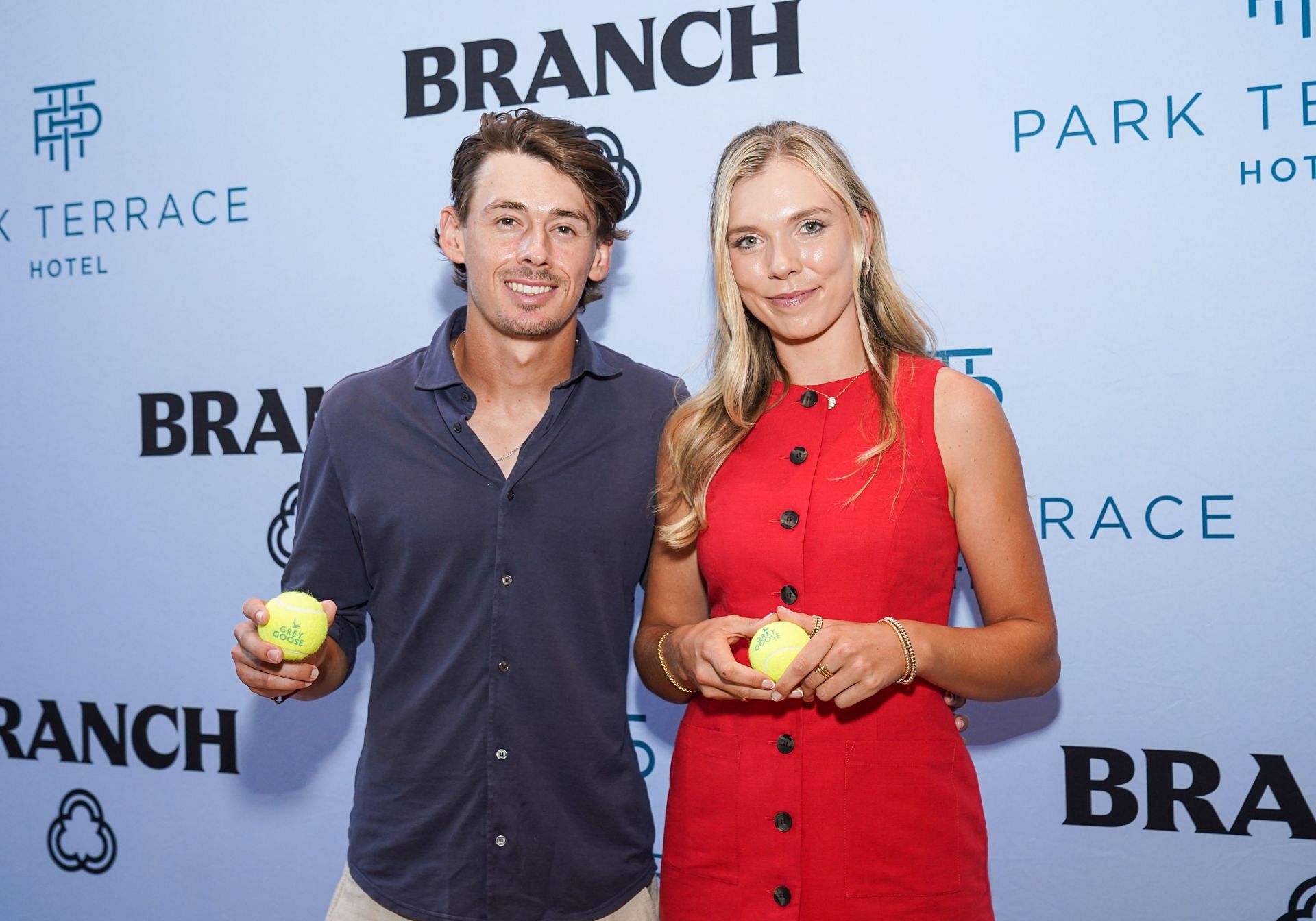 Alex de Minaur (L) and Katie Boulter (R) (Source: Getty)