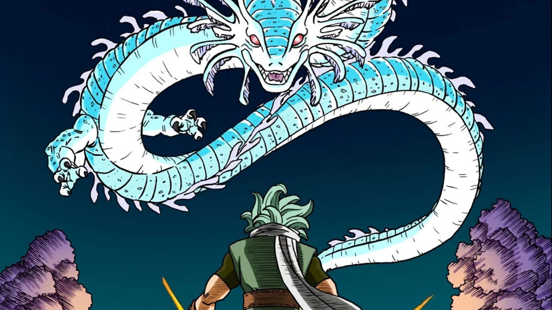 Cerealian Dragon and Granolah as seen in the manga (Image via Shueisha)