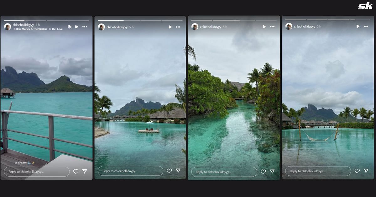 Chloe Holliday&#039;s Instagram stories