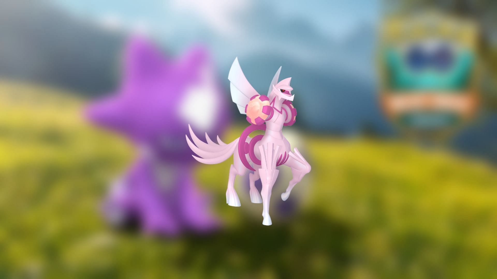 Origin Palkia has greatly improved on the base form of the species (Image via Niantic)