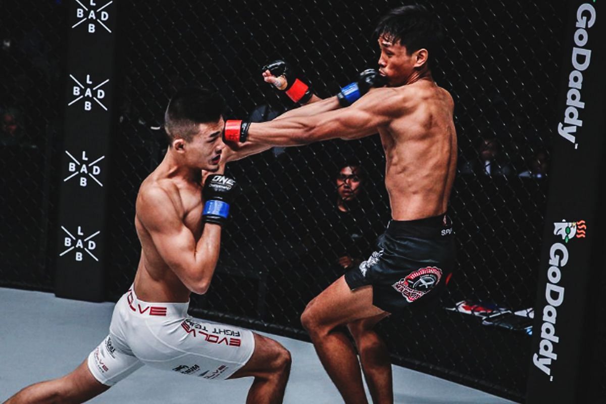 Christian Lee fighting Keanu Subba | Image credit: ONE Championship