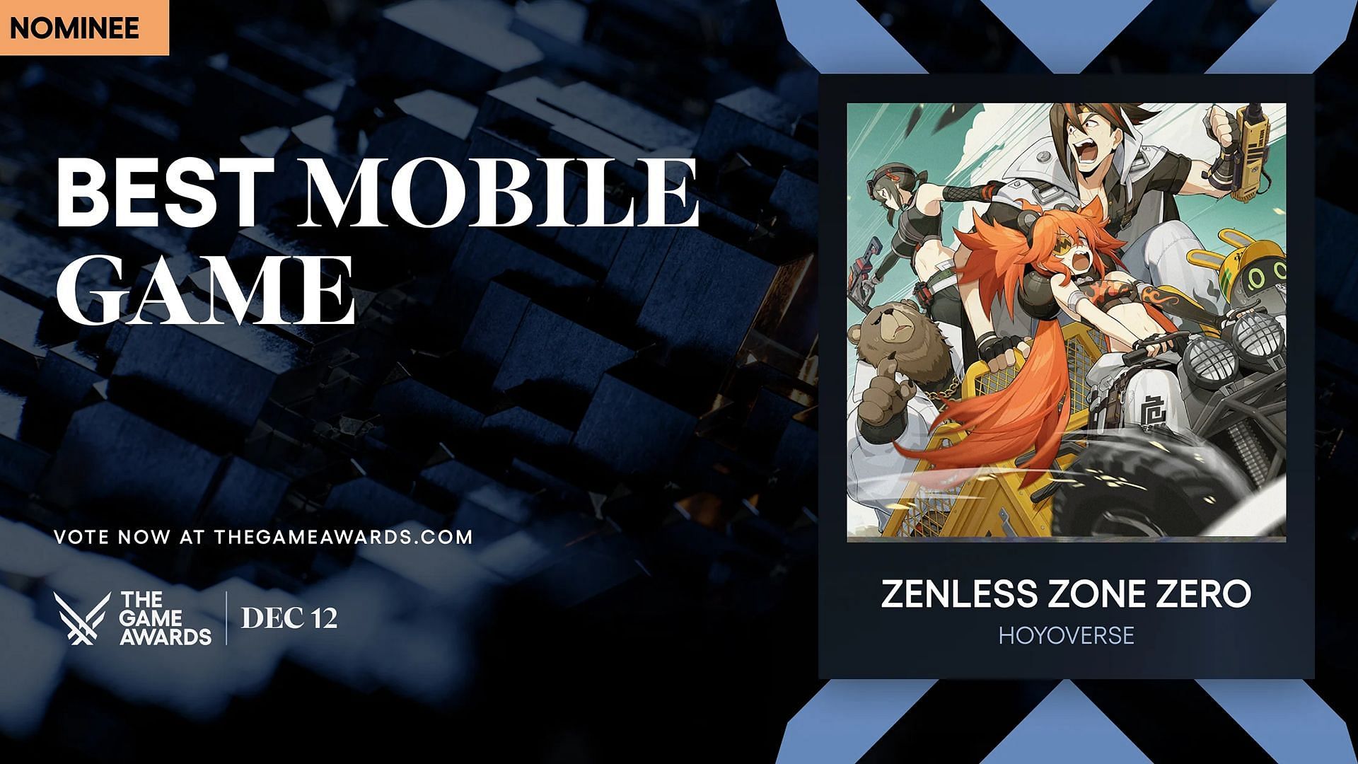 How to vote for Zenless Zone Zero at The Game Awards 2024