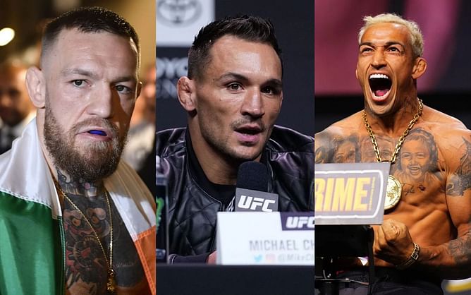 Michael Chandler chooses between title or Conor McGregor fight if he beats Charles Oliveira at UFC 309: “Craziest four or five-fight run”