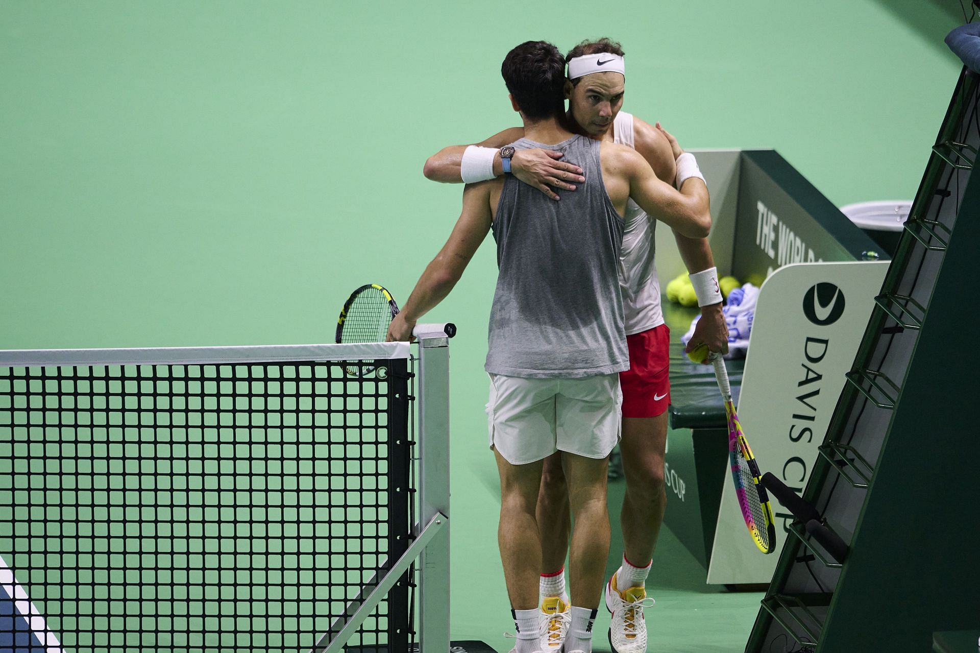 The Spanish duo gearing up for the Davis Cup Source: Getty