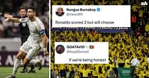 “Ronaldo scored 2 but will choose [him]” - Fans refuse to pick Cristiano Ronaldo ahead of Al-Nassr star as Man of the Match in win over Al-Gharafa