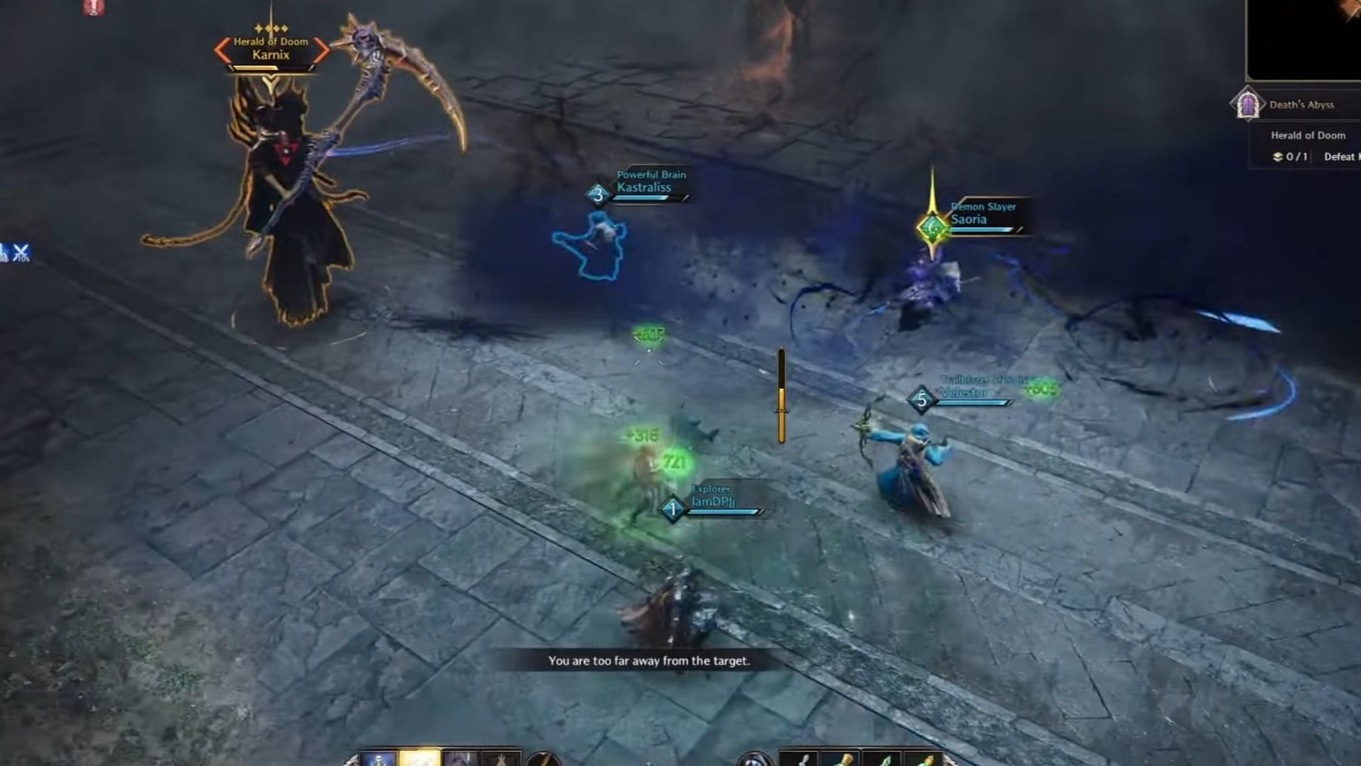 Learn the attack patterns of Karnix to make quick work of it (Image via NCSoft)