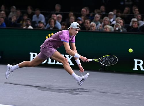 Holger Rune at the Paris Masters 2024 (Image: Getty)