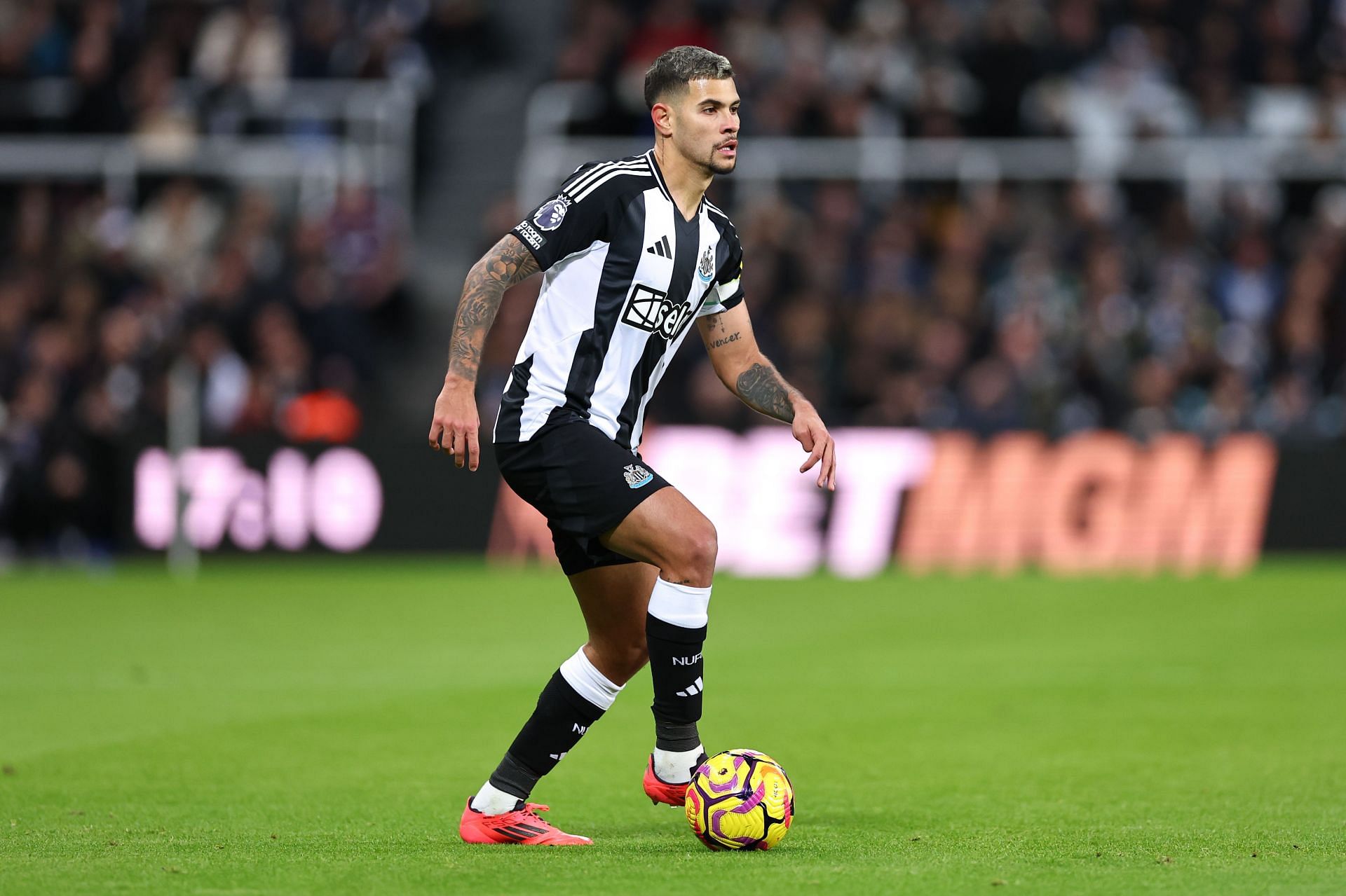 Newcastle United  midfielder Bruno Guimaraes