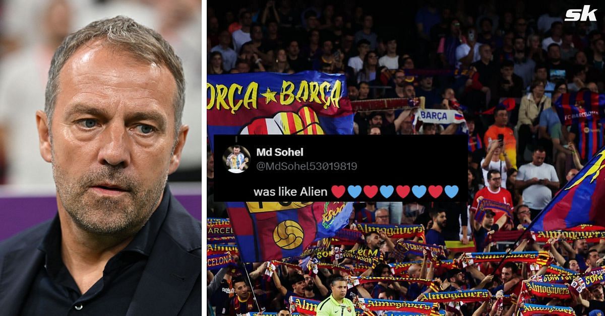 Barcelona beat Brest 3-0 in the UEFA Champions League on Tuesday. (GETTY, MdSohel53019819/X)