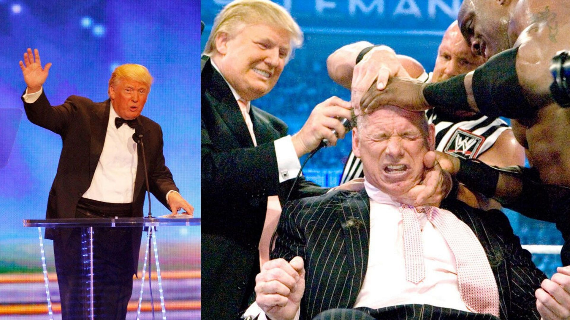 WWE में डॉनल्ड ट्रंप के काम का सभी मान करते हैं (Photos: WWE.com)
