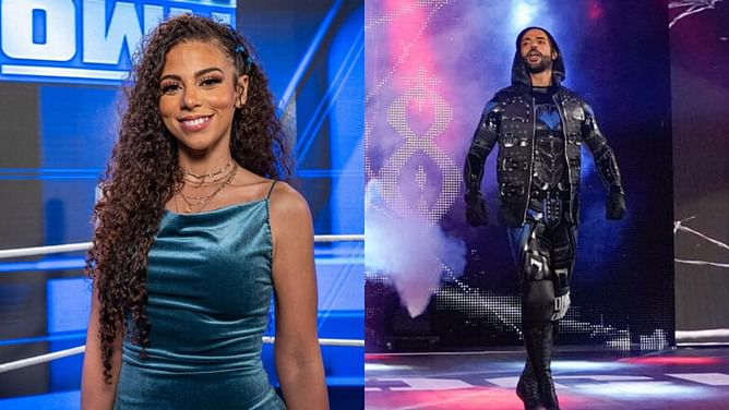 Samantha Irvin reacts to Ricochet's return to global promotion; the former WWE star attacked a top champion