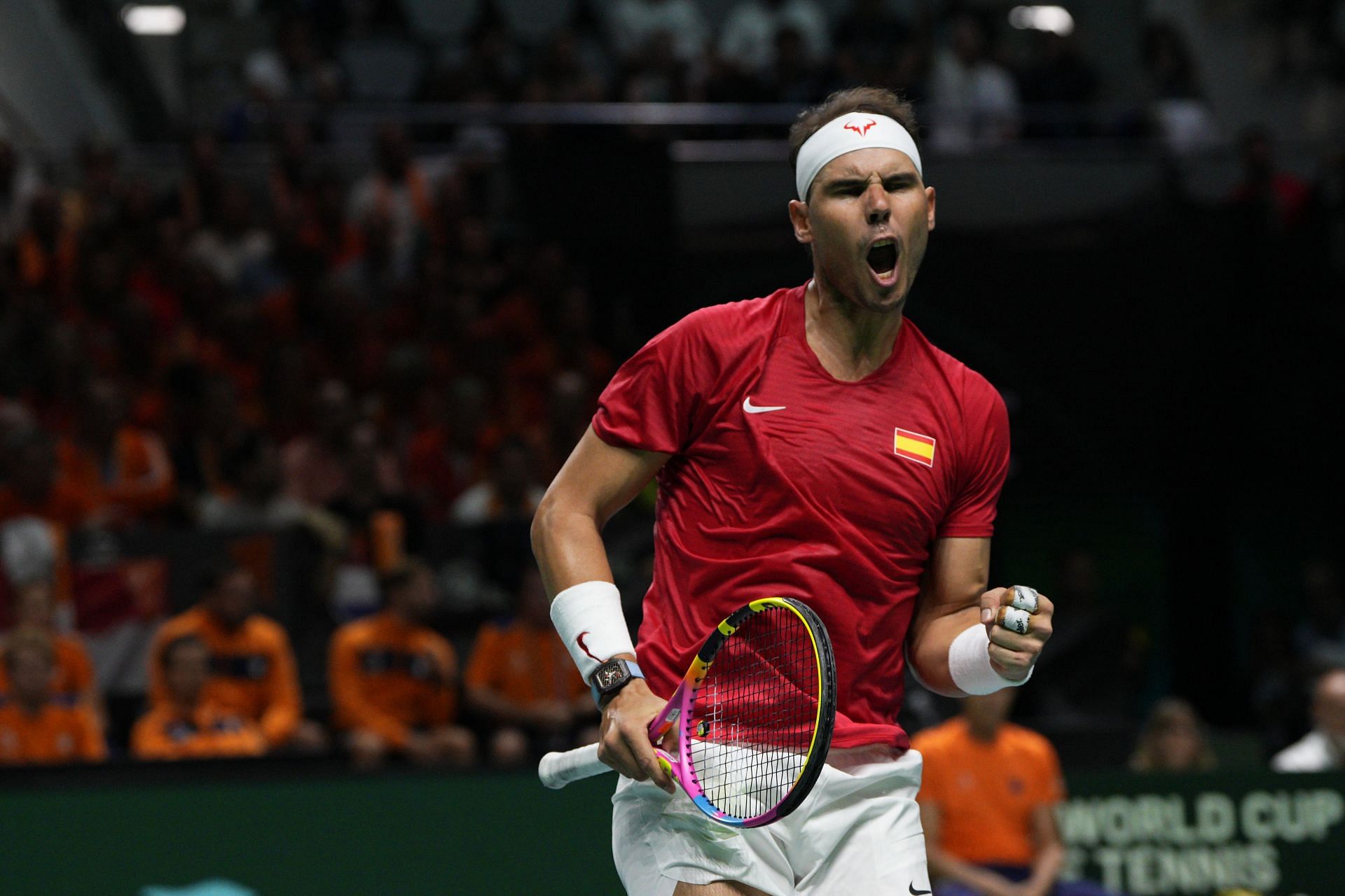 Rafael Nadal at the Davis Cup Finals (Source: Getty)