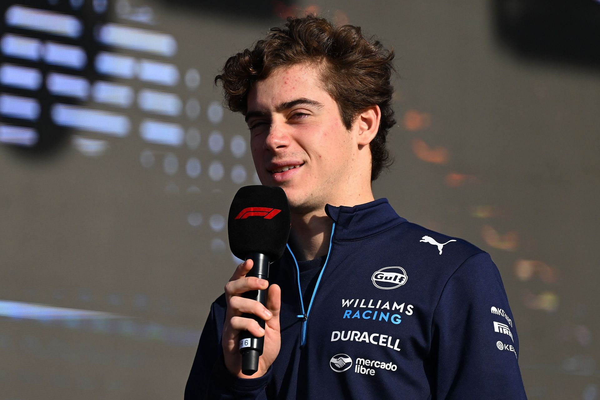 Franco Colapinto ahead of the F1 Qatar Grand Prix at the Lusail International Circuit - Source: Getty