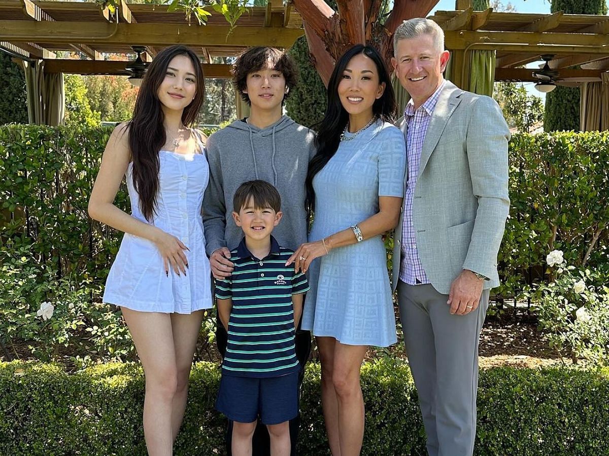 Katie and her family from The Real Housewives of Orange County (Image via Instagram/@katie.ginella)