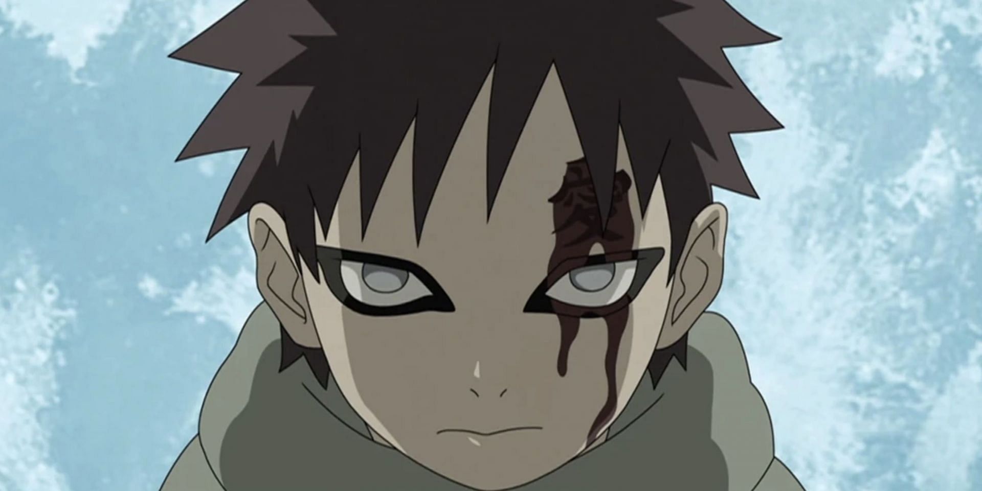 Young Gaara as seen in anime (Image via Studio Pierrot)