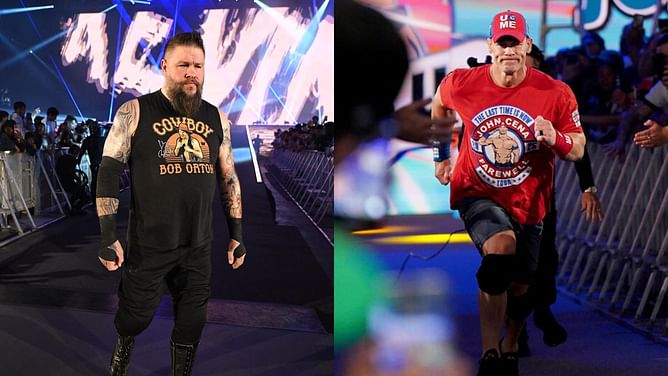 Kevin Owens sends a message seemingly directed at John Cena; shares photo of him wearing the latter's shirt