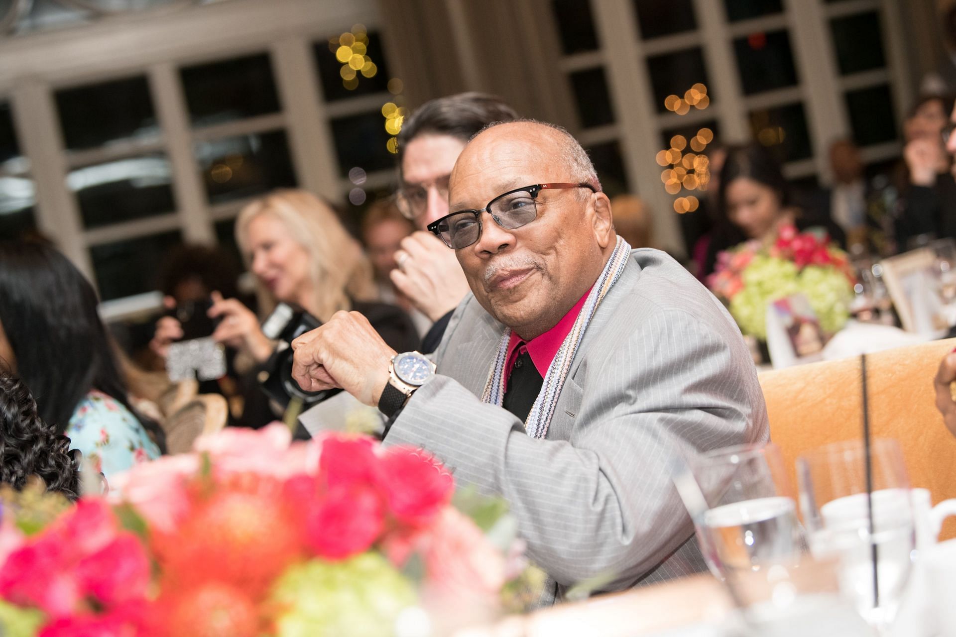 In A Perfect World Foundation Honors Quincy Jones (Image via Getty)