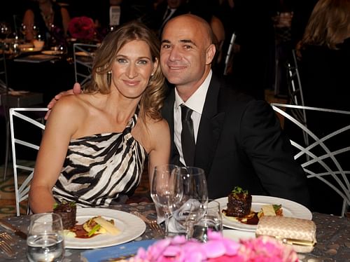 Steffi Graf and Andre Agassi (Source: Getty)