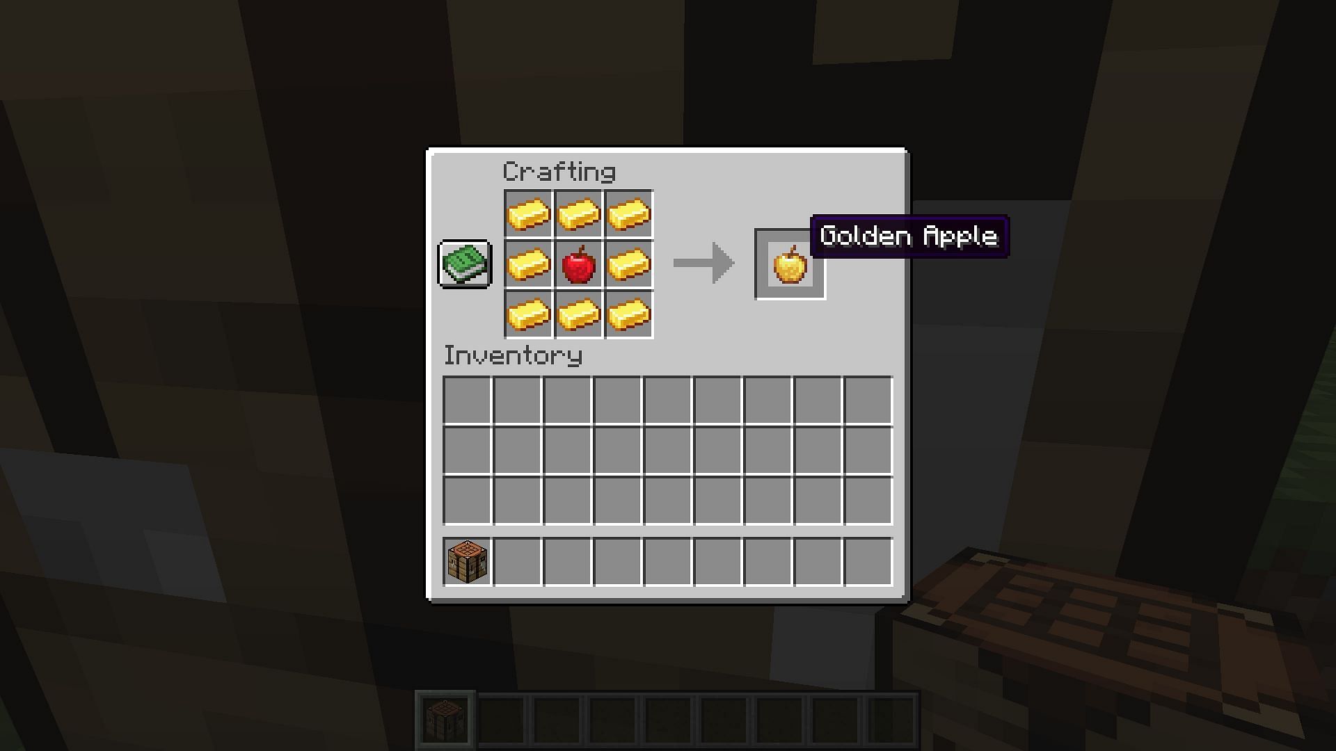 The Golden apple and its enchanted variant are powerful agents of healing in Minecraft (Image via Mojang Studios)