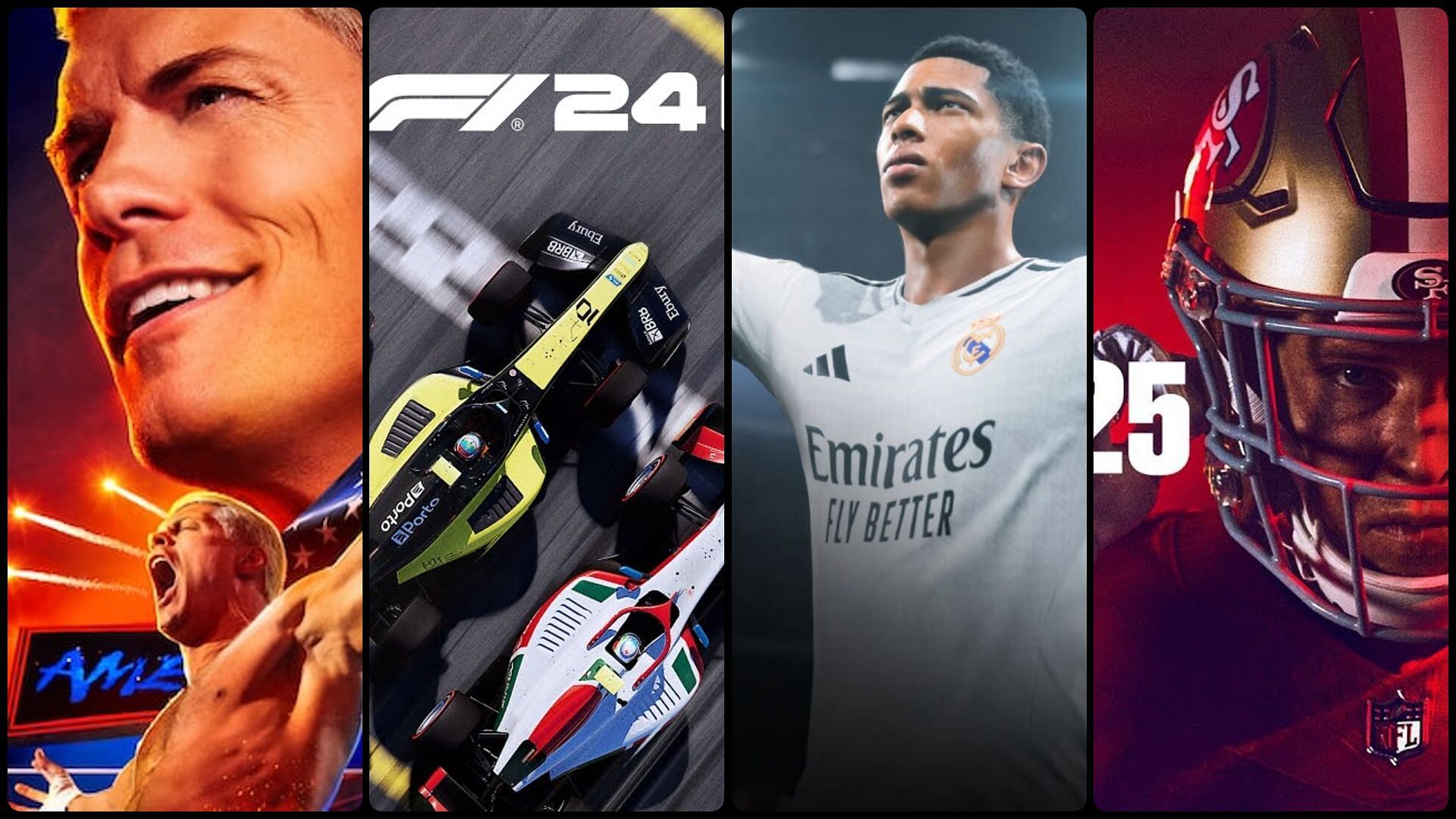 Best sports video games released in 2024 (Images via 2K, EA Sports)