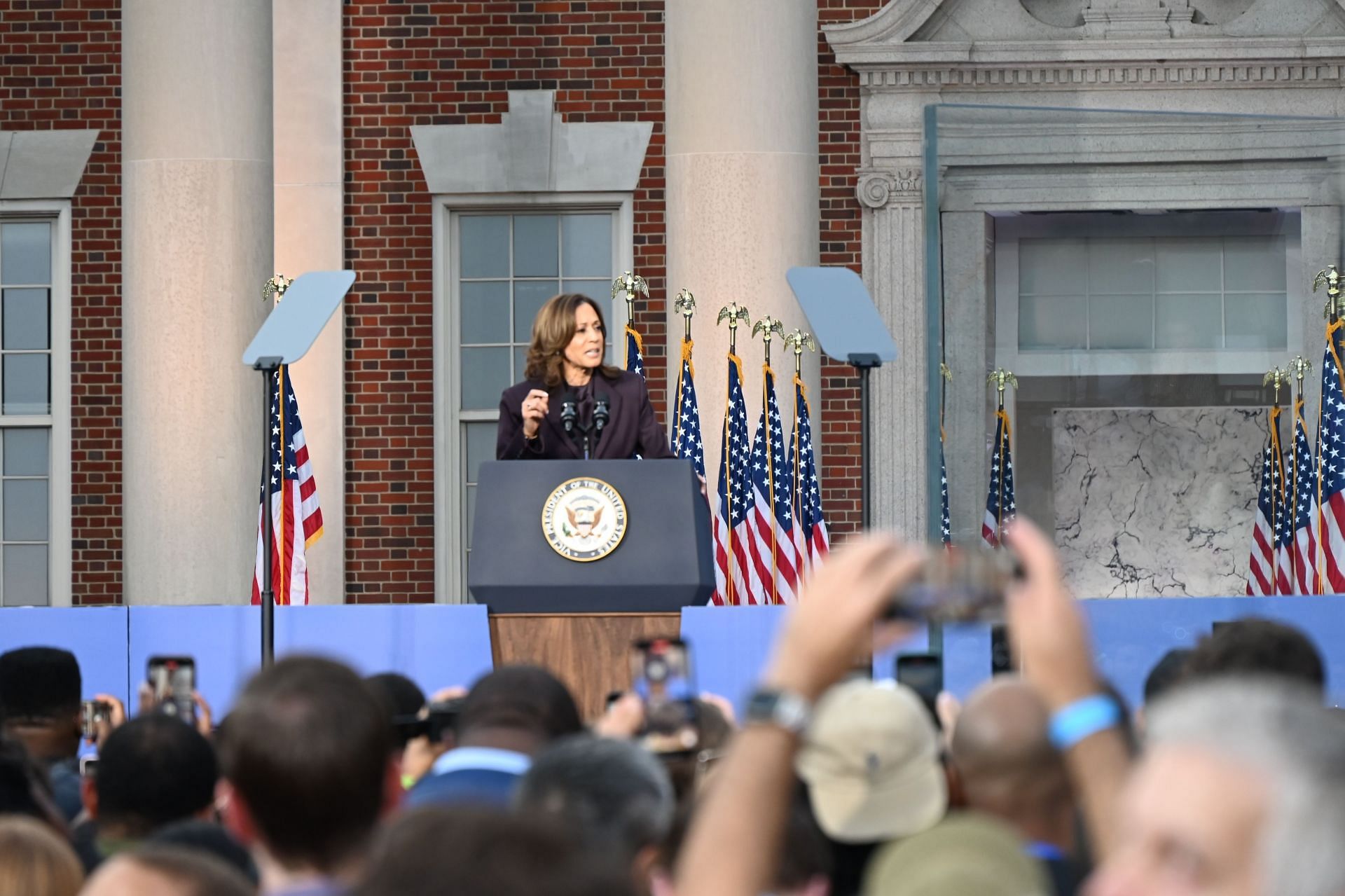 Kamala Harris Concession speaks at Howard University in Washington - Source: Getty