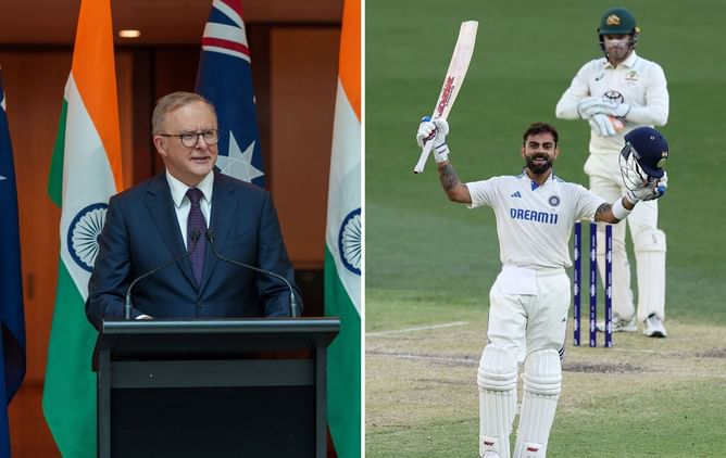 [Watch] "Always got to add some spice" - Virat Kohli's response to Australian PM on Perth Test ton in BGT 2024-25