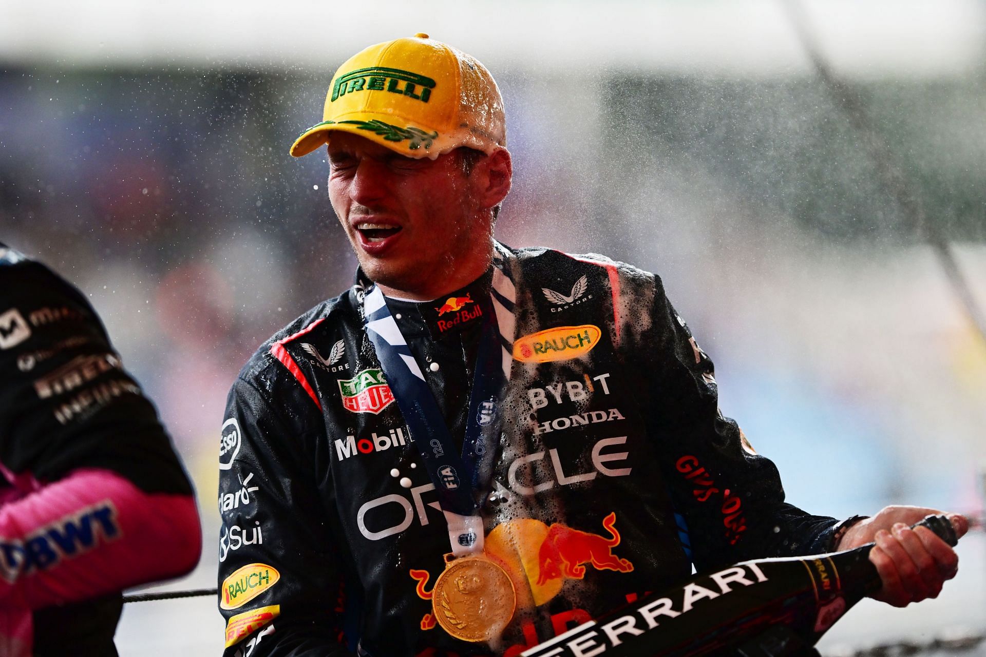 SAO PAULO, BRAZIL - NOVEMBER 03: Race winner Max Verstappen of the Netherlands and Oracle Red Bull Racing. Source: Getty Images