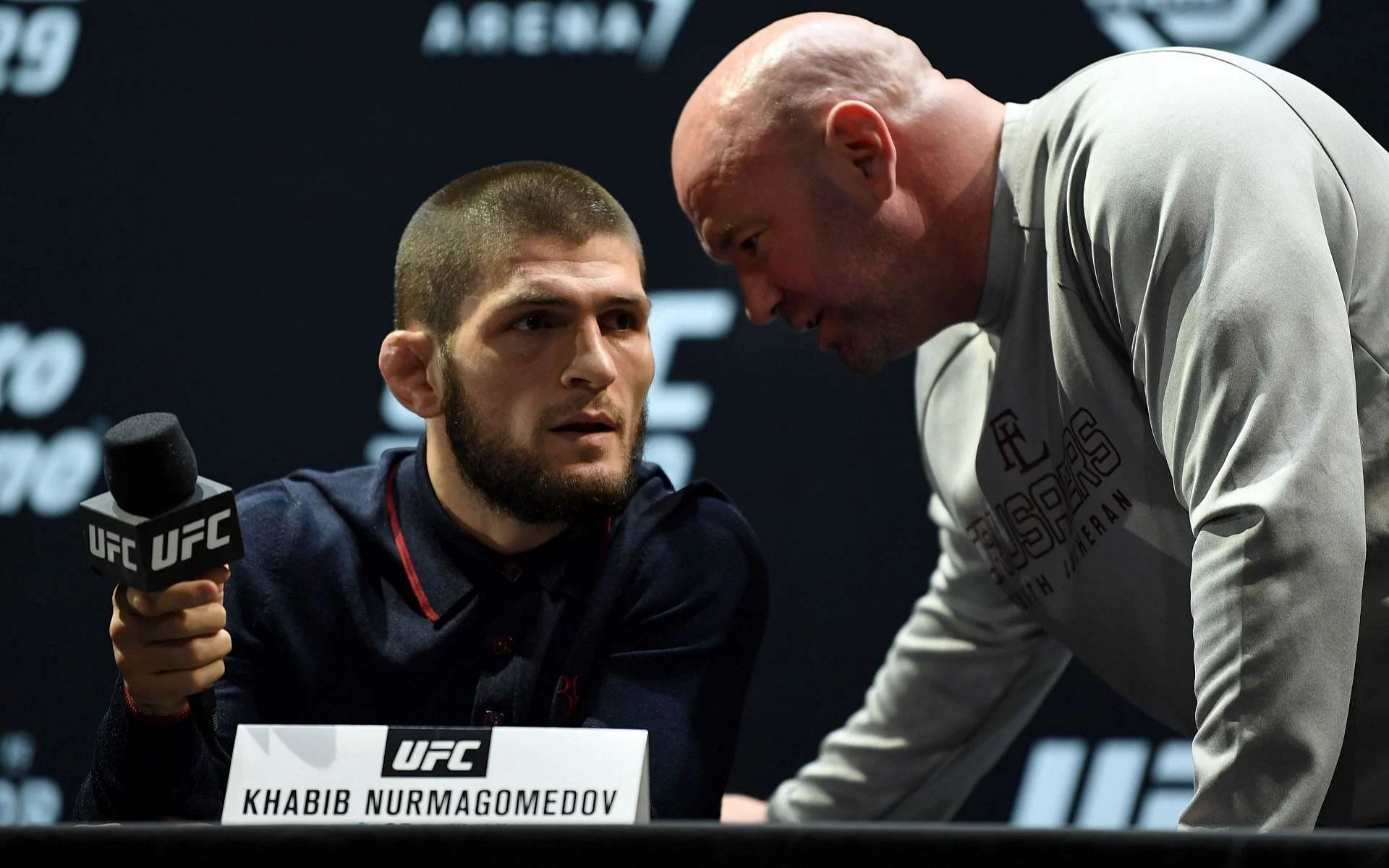 When Khabib Nurmagomedov shared the details of his UFC comeback price with Dana White.