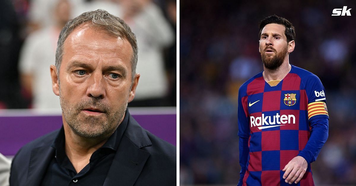 L to R: Barcelona coach Hansi Flick and Lionel Messi (All images sourced from Getty)